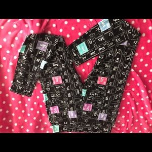 Periodic table lularoe leggings Clearance